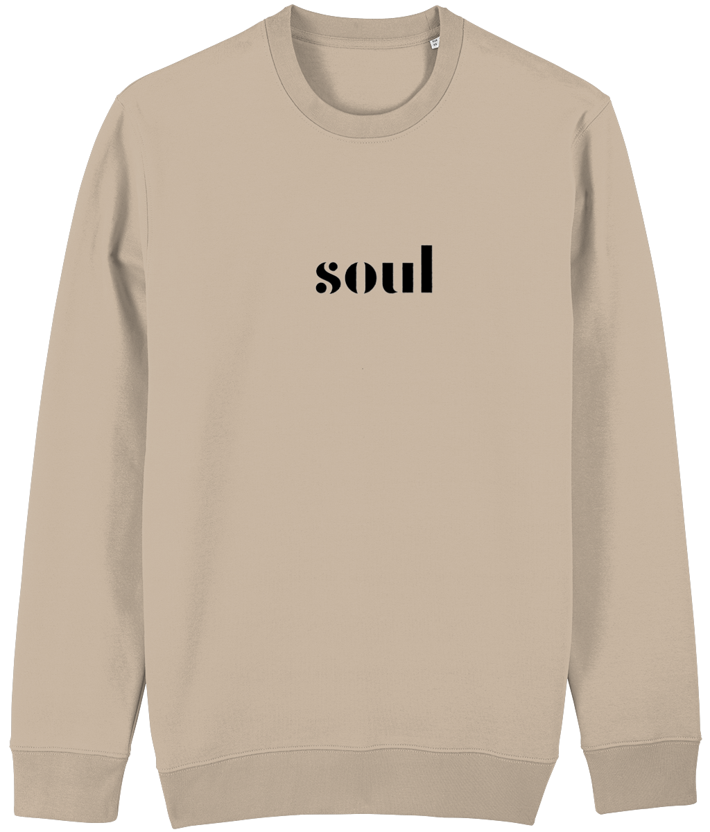 Mine & Yours Soul Black Print Sweatshirt