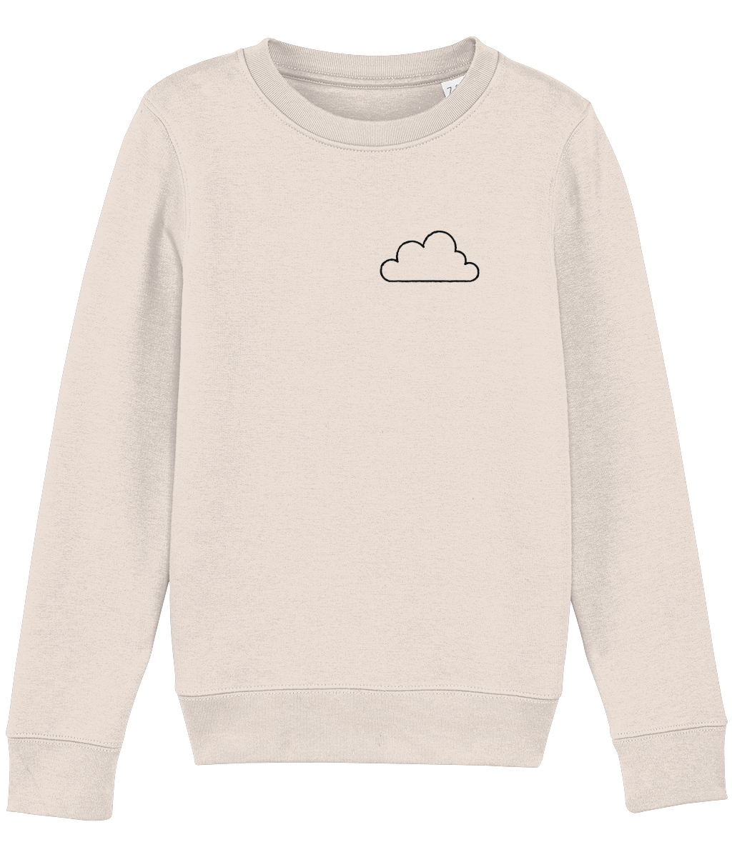Kids 2010s Memories Black Print Sweatshirt