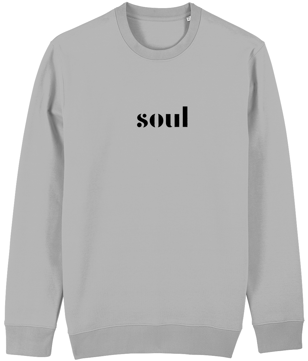 Mine & Yours Soul Black Print Sweatshirt