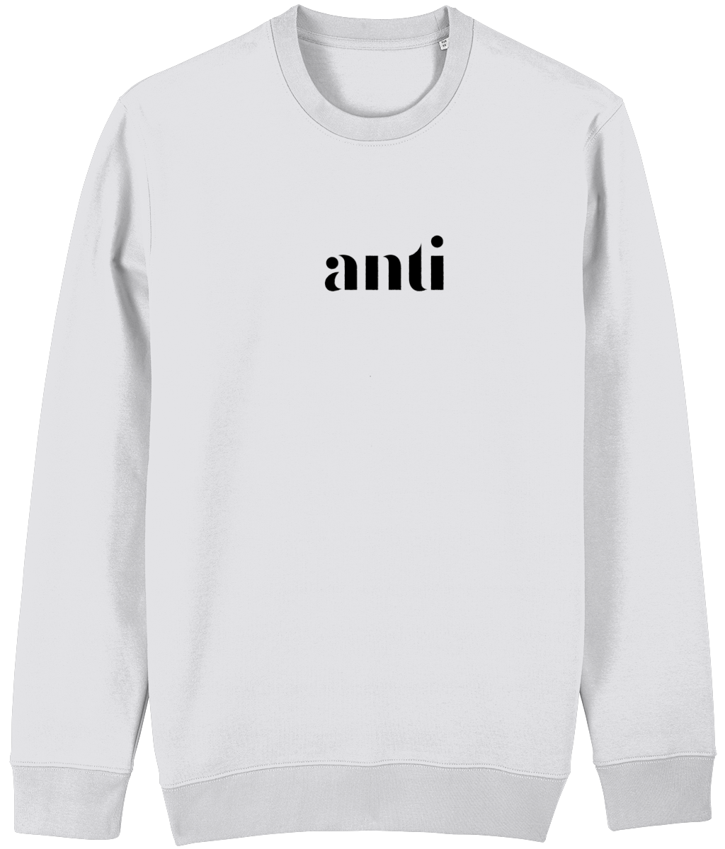 Mine & Yours Anti Black Print Sweatshirt
