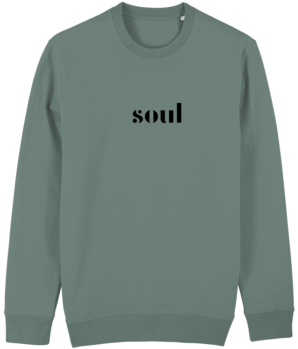 Mine & Yours Soul Black Print Sweatshirt